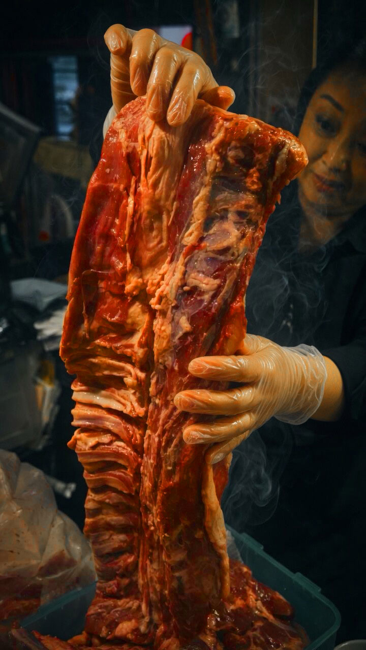 一頭買いしたラム肉